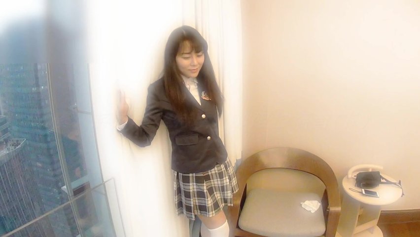 E杯美乳极品，御姐控福音，落地窗前对着天地口爆颜射